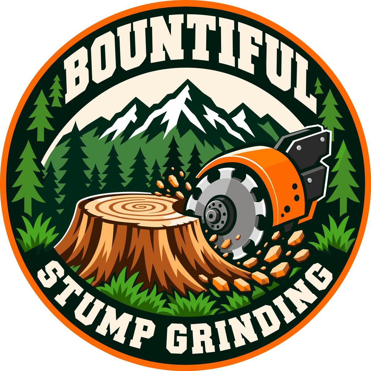 Bountiful Stump Grinding badge