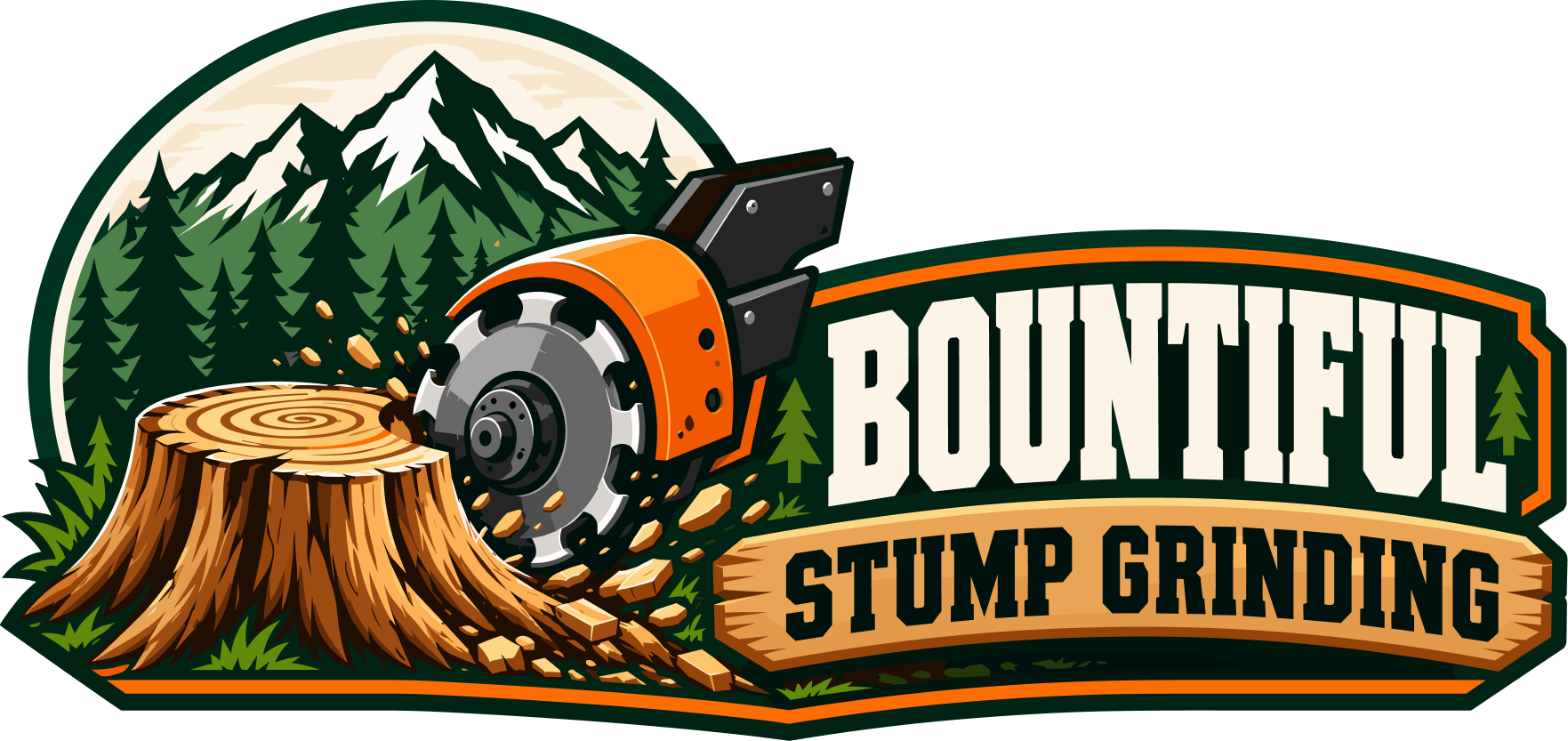 Bountiful Stump Grinding logo
